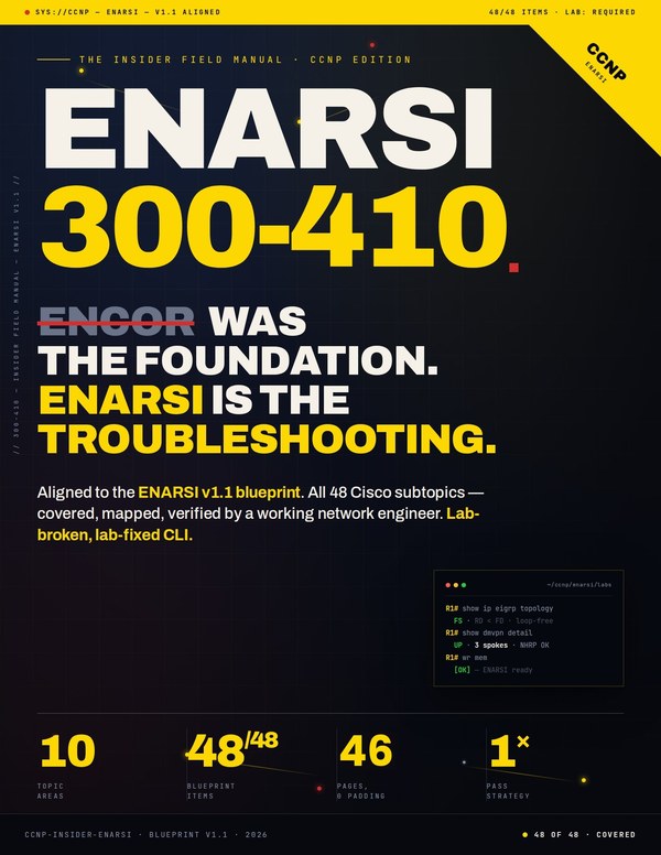 CCNP ENARSI 300-410 Field Manual